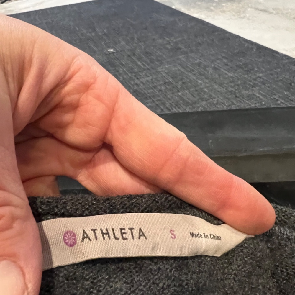 Athleta Tunic Washable Wool Sweater - image 4